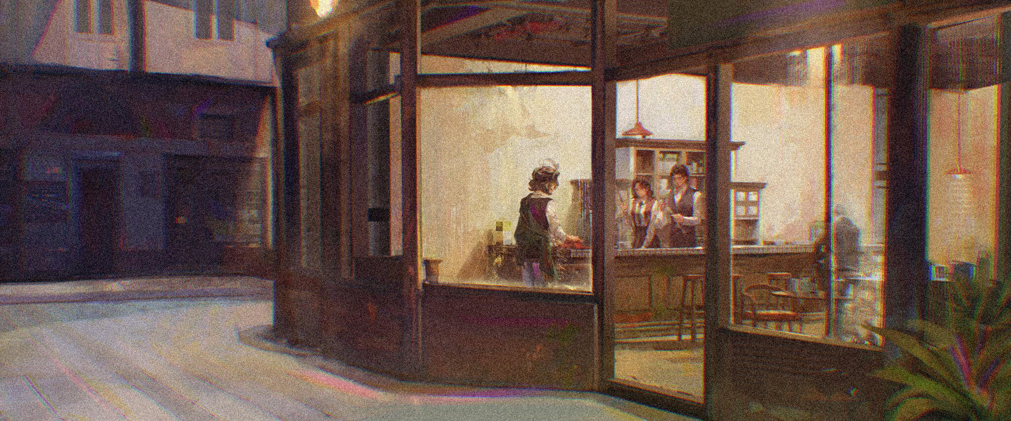 Cafe Scene